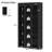 Set of 2 Modern 5-Tier 70.87-Inch Wood Farmhouse Home Office Bookshelf Bookcase Open Large Storage 2PCS！-1418176250