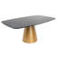 Andresha Metal Base Dining Table