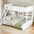 Twin XL over Queen Bunk Bed with Storage Cabinets, USB Ports, and Built-in Convenience-1939296888