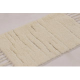 Modern Classics Hand Woven Shag Wool Striped Area Rug