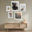 Capullo Wood Picture Frame - Set of 5 with Mat-69944199
