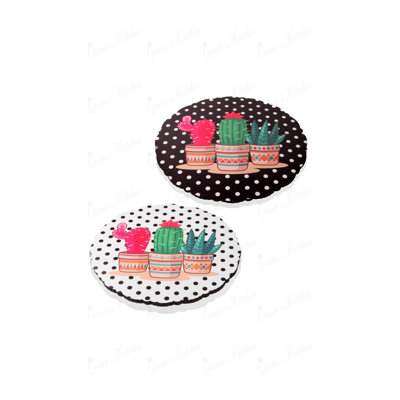 Wood Round 2 Piece Trivet Set
