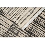 Contemporary Hand Knotted Striped Area Rug
