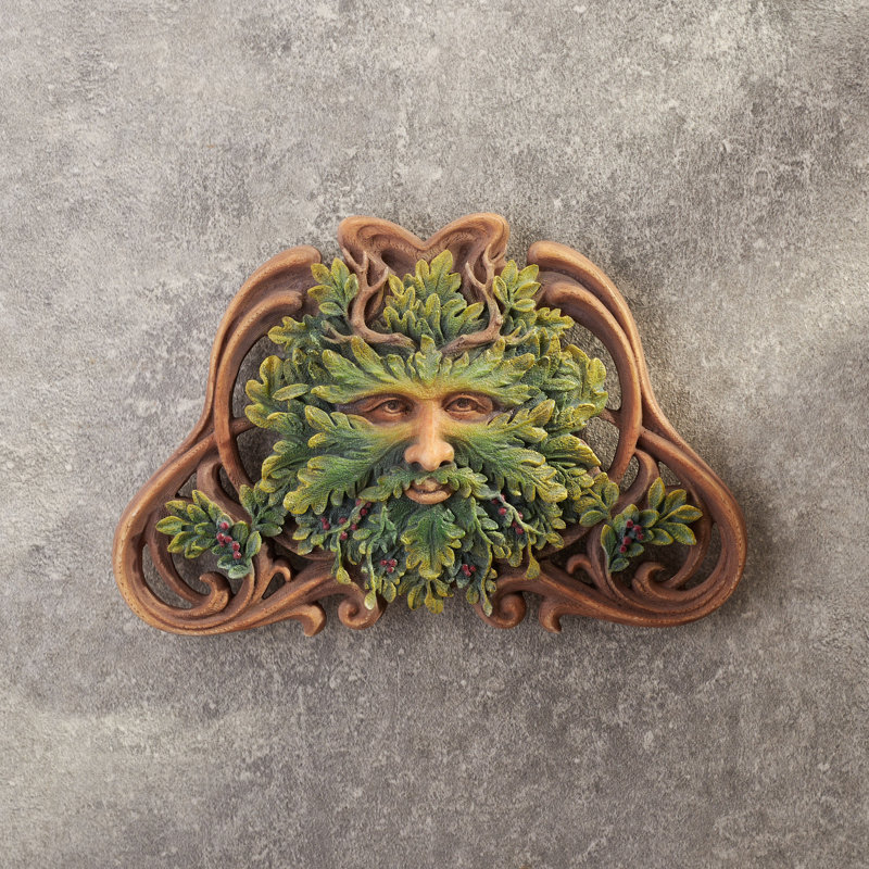 Plaque murale 5,71 pouces L Green Men