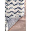 Chevron Shag Area Rug-1604261982