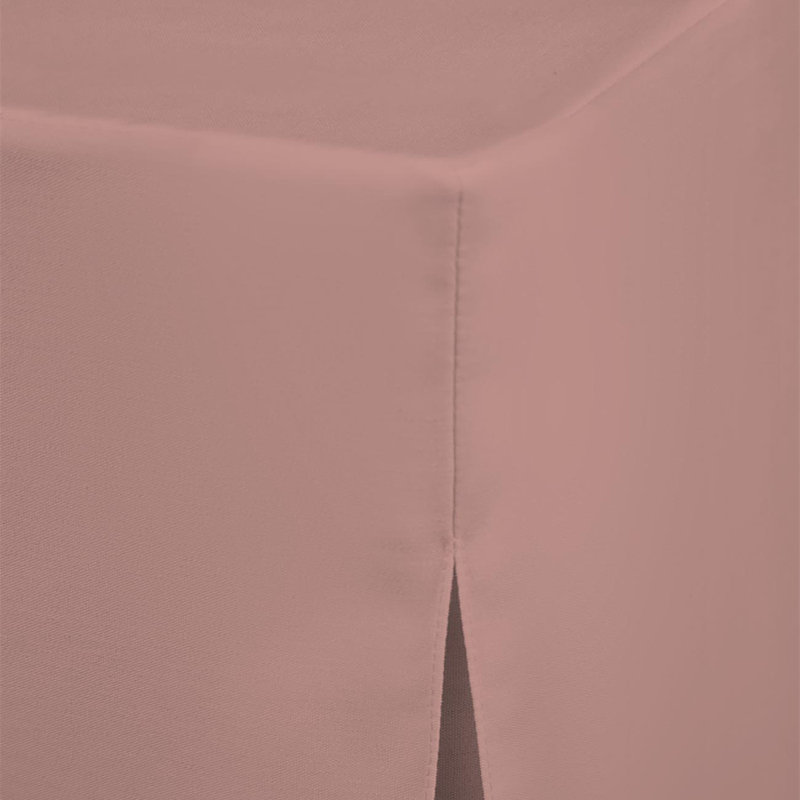 Tablevogue 34-Inch Square Table Cover, Rose