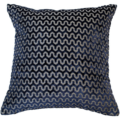 Reze Abstract Navy Cushion