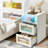 Jenkinsburg White Nightstand With USB