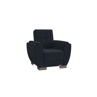 Fauteuil convertible en microfibre avec rangement Primenest Skyhaven Collection