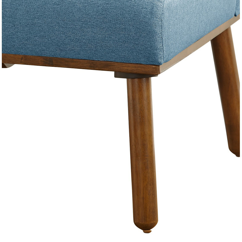 Ensemble de banc de coin 3 pièces Chesnee, Bleu