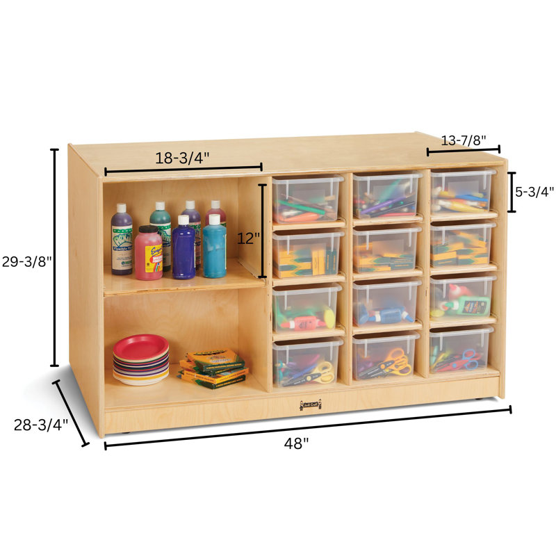 Îlot de rangement mobile Jonti-Craft®