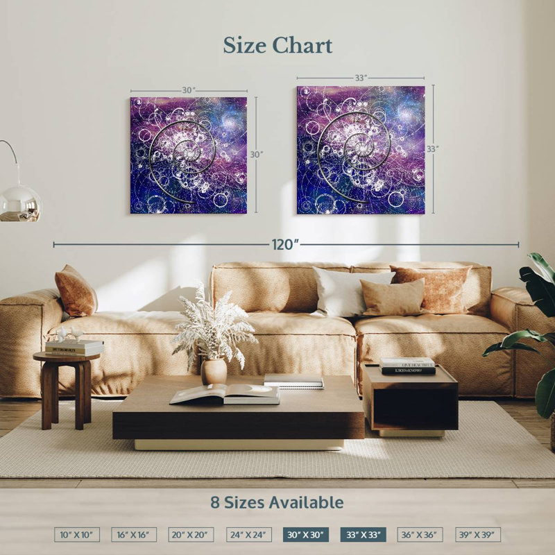 Keiri Cosmic Spiral Abstract