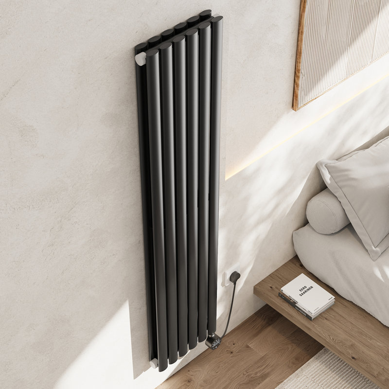 Vertical Standard Radiator, Smoke Grey
