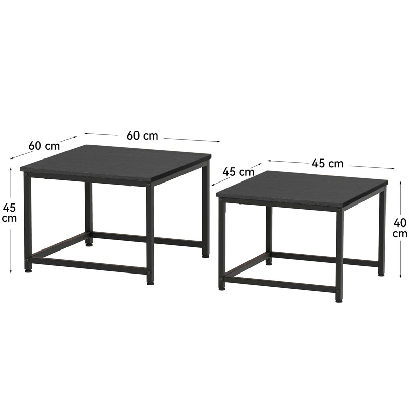 End Table, Black