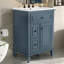 Meuble-lavabo avec lavabo, meuble-lavabo avec tablette réglable, un tiroir rabattable et deux tiroirs-885115500