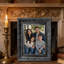 Cadre photo mural 3 pièces 8 "x 10" noir pour décor de vestibule