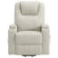 Fauteuil inclinable de massage Macklin Ivory-133571036