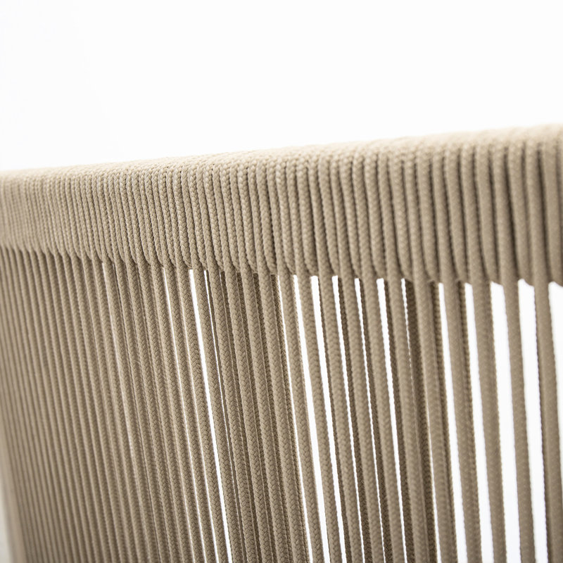 2 chaises de salle à manger Kd Mp2 - fabrication en bois, tissu hydrofuge pour l'intérieur et l'extérieur - toutes les occasions