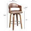 Swivel Upholstered Counter Stool