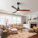 Kemp 52" 3 - Blade LED Modern Classic Ceiling Fan with Remote Control and Light Kit Included