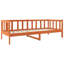Solid Pinewood Pull-Out Day Bed Wooden Sleepover Sofa Bed-89397052