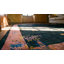 Knotted Chinese Blue Rectangle - Art Deco Antique Room Size 1920s Wool Rug