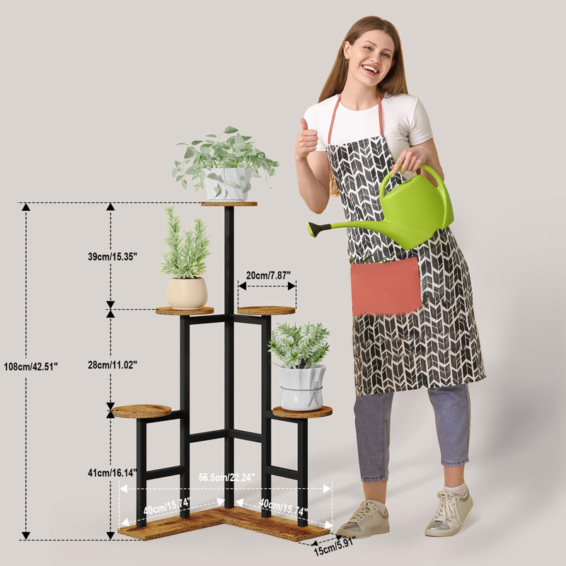 Plant Stand, Brown
