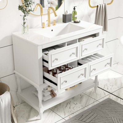 Ensemble de meuble-lavabo 36 po avec lavabo