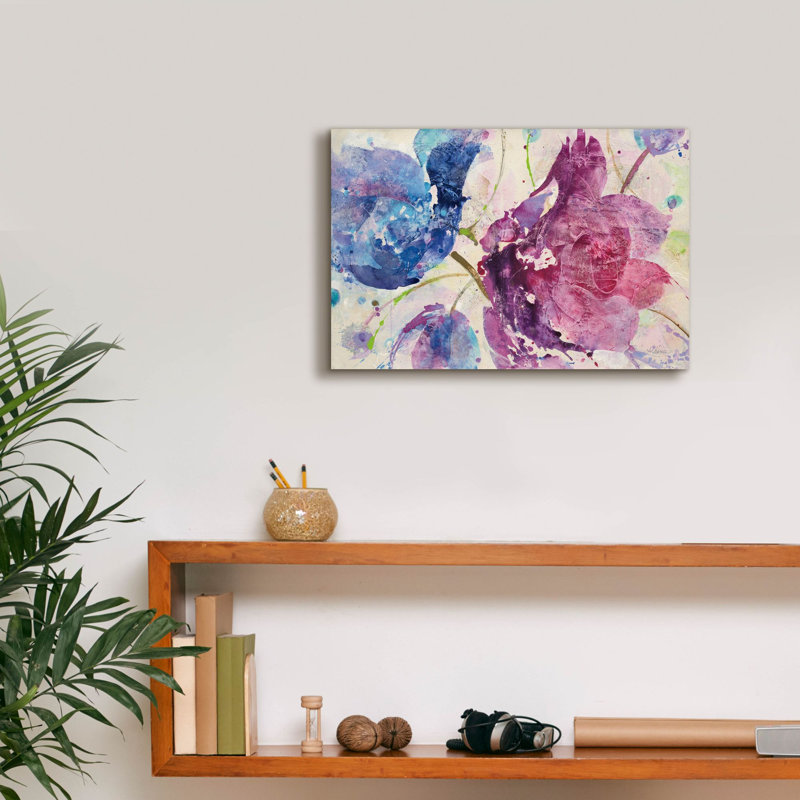 «Fireworks Abstract V2» par Albena Hristova, art mural sur toile