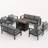 9-Person Sofa Seating Group With Fire Pit-299354794