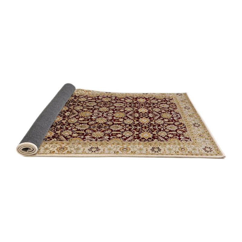 Tapis oriental beige / brun Spacek, Rond 8 pi