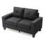 Causeuse modulaire Newbury, noir