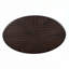 Table basse ovale en bois pour le salon, table basse à 2 niveaux en bois massif avec tablette de rangement ouverte-1560505258-1560505261