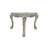 White Finish End Table