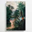 Cupid By The Flowers by Lang Shining - Wrapped Canvas-55342706