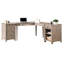 Bureau en L en bois massif Malani-1988075061