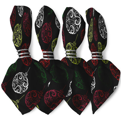 Ensemble de serviettes 22 "Painterly Bulbs