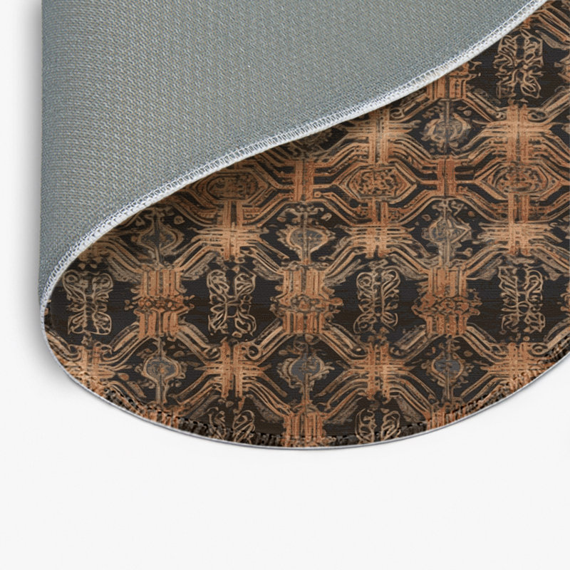 Tapis intérieur et extérieur ArtDeco, Rond 5 pi
