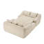 Upholstered 65.3 " Chenille Sleeper Sofa-856688256