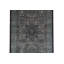 Tapis bleu en soie pure touffetée 4X6, 1000 KPSI