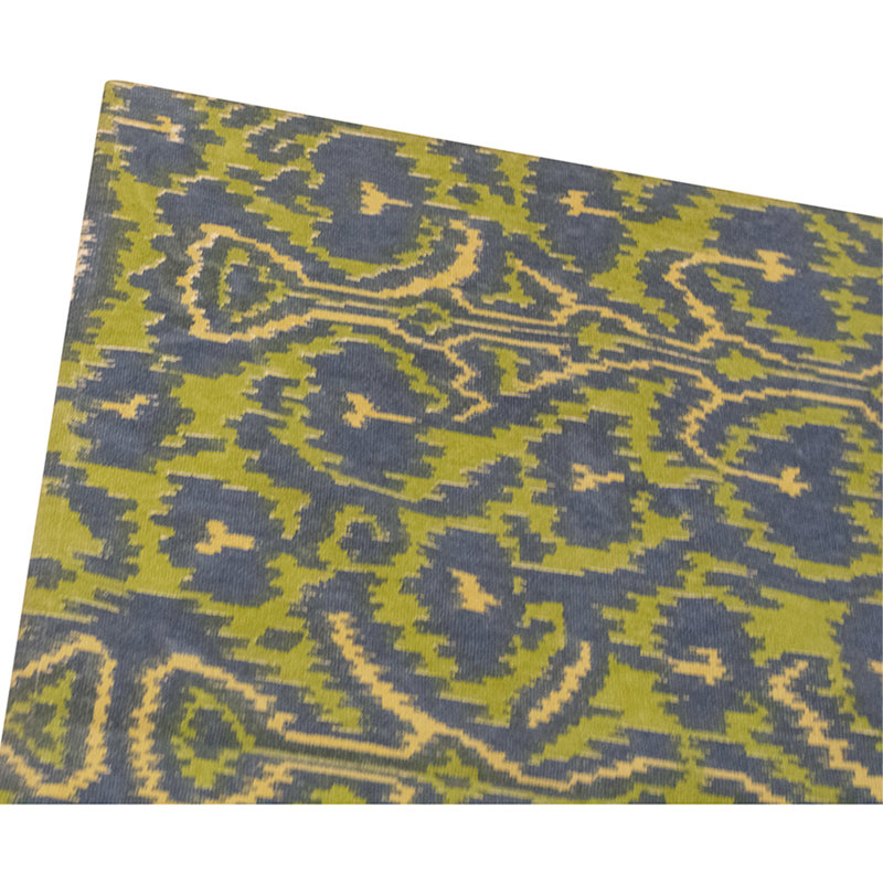 Flatweave Wool Ikat Indoor Rug