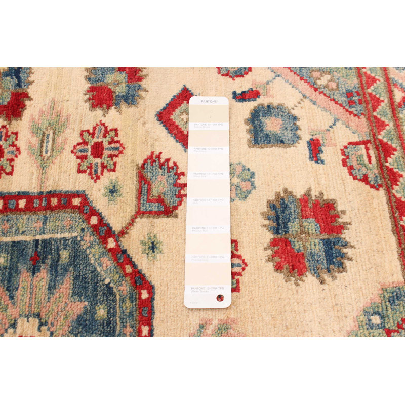 Radee One-of-a-Kind 6'8" X 10'0" New Age Wool Area Rug in Cream