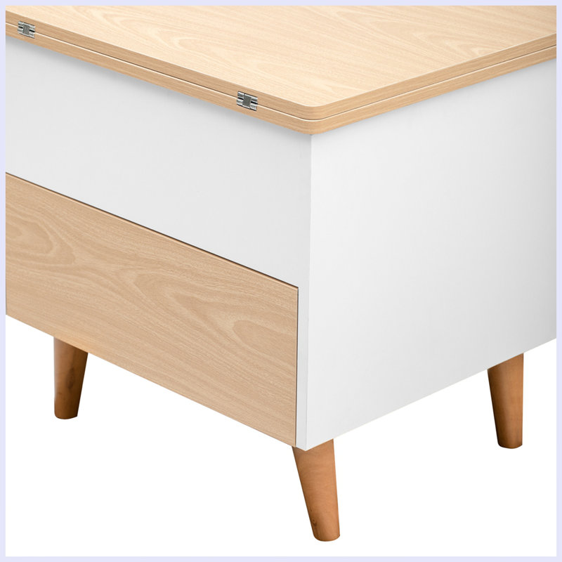 Modern Multi-functional Coffee Table Extendable with Storage