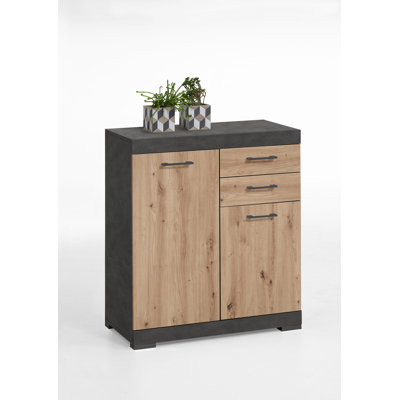 Standley 80cm W 2 - Drawer Chest of Drawers