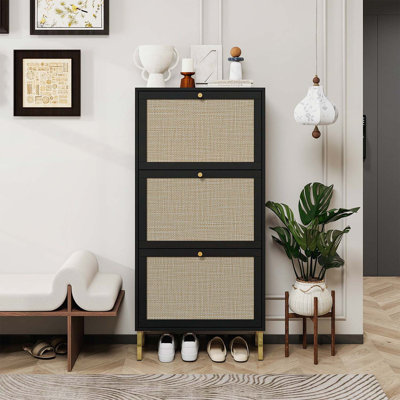 Freestanding Modern Shoe Storage Cabinet