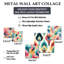 Puteaux - Ensemble d'art mural abstrait de 5