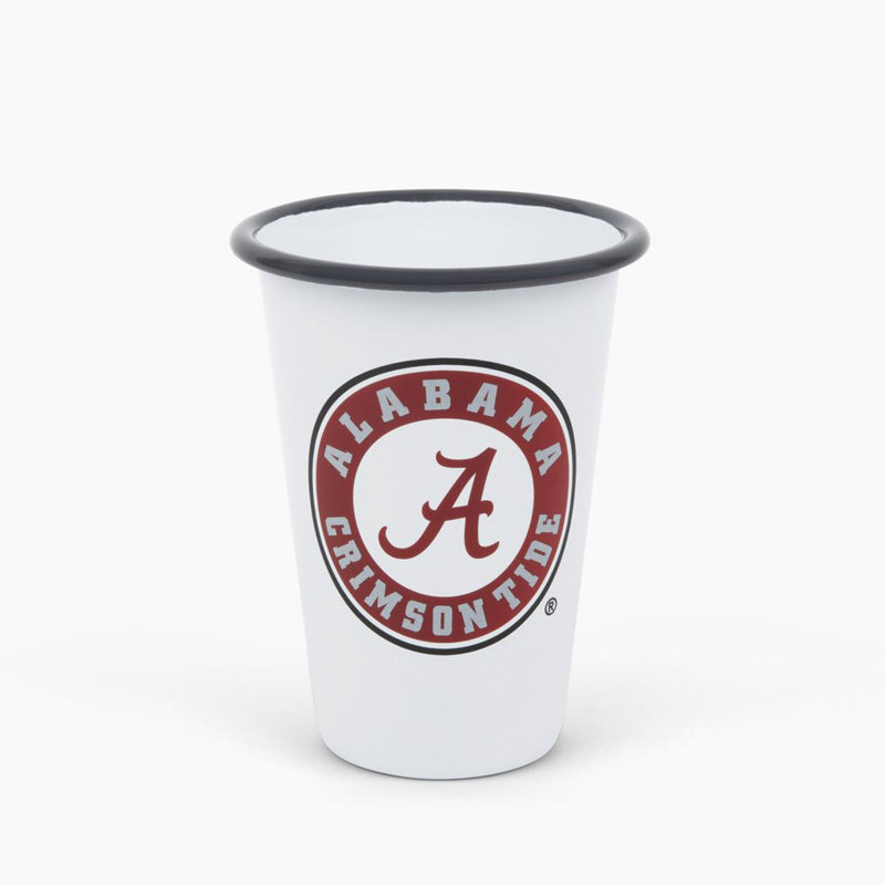 Crow Canyon Enamelware U of Alabama 14oz Tumblers