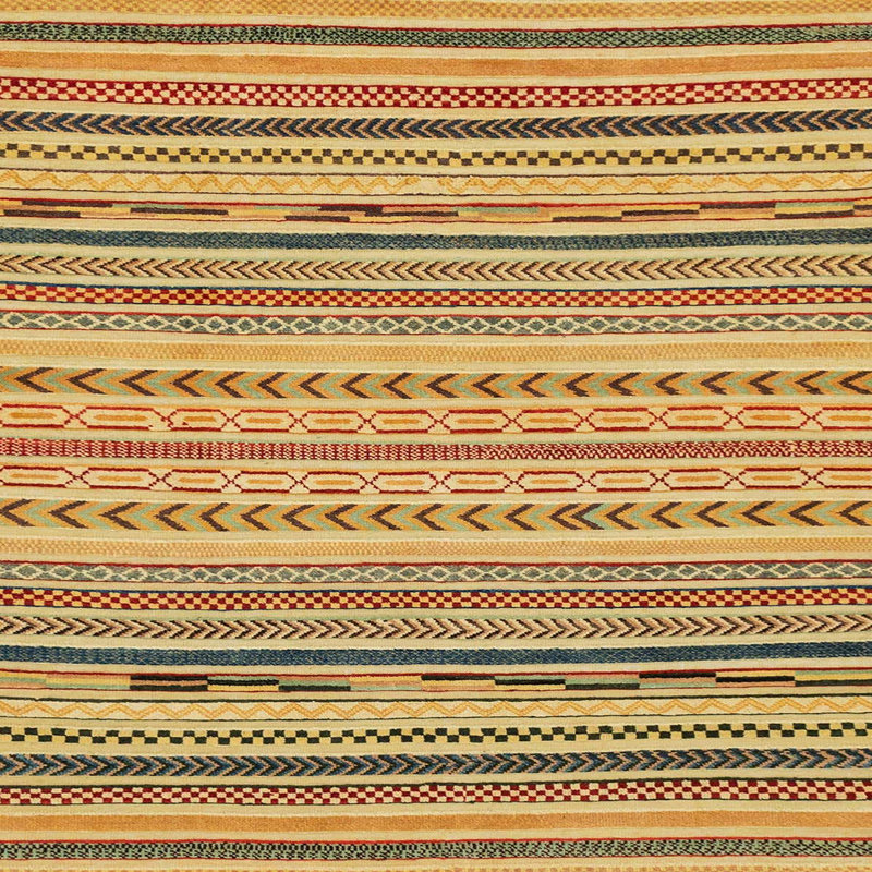 Wool Abstract Indoor Rug, Square 3'