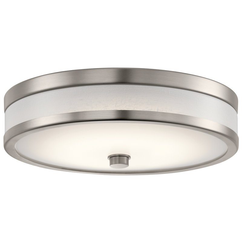 Holgate Acrylic LED Flush Mount, 4.5" H x 15" W x 4.5" D, Champagne