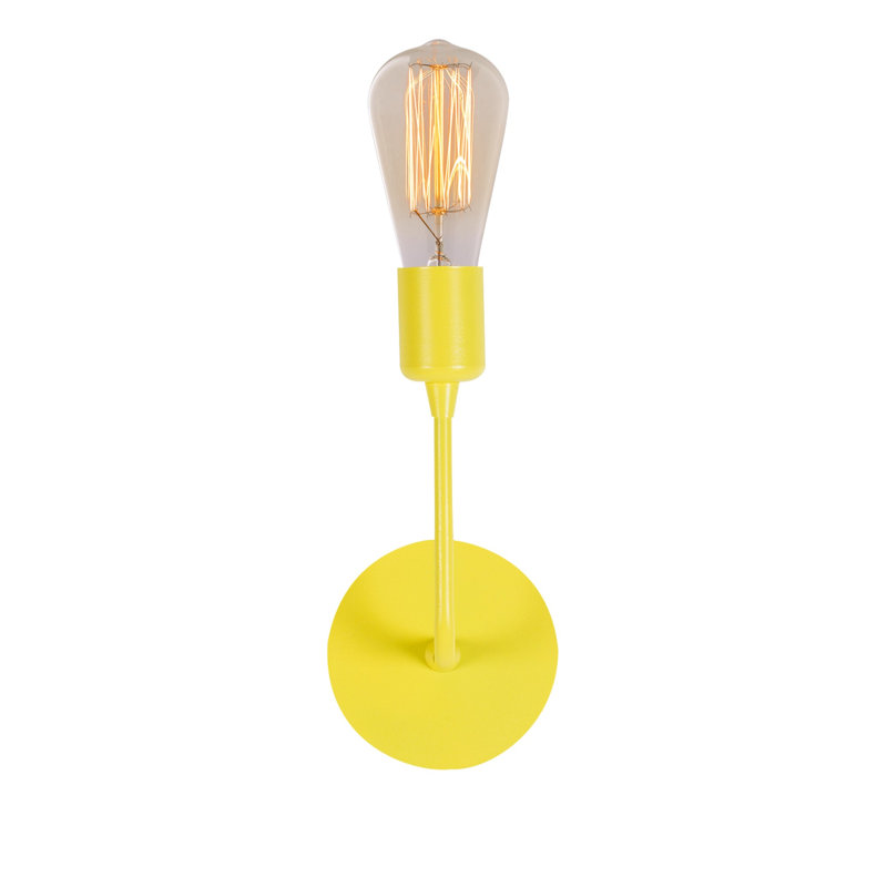 Applique murale articulée à intensité variable 1 lumière Kiah, Jaune